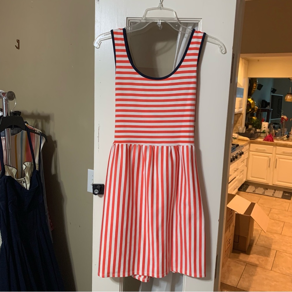 Preppy striped dress